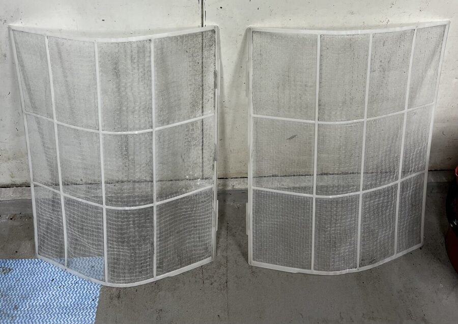 The same style of filters after a deep clean